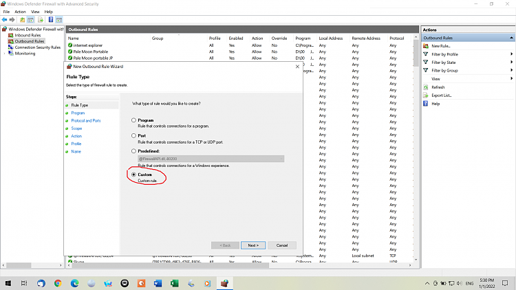 Failure loading the trainer. Your tempfolder must allow execution. Close your antivirus 356129d1641055373t-allowing-executable-firewall-outbound-rules-windows-10-a-fw03.png