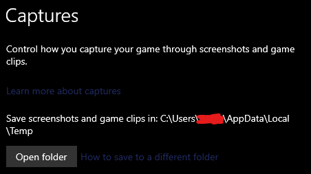 My game captures folder is stuck as the temp folder on PC 357467bf-e17d-448c-bbbe-f51978357ba3?upload=true.png