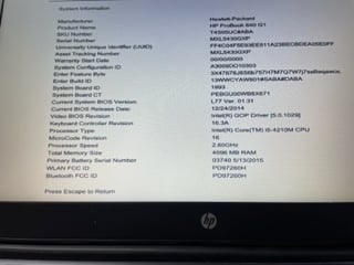 Hi my hp pro book is having this issue 358701d1643730644t-hp-pro-book-no-boot-pc-needs-repaired-error-0x0000034-f1-sysinfo.jpg
