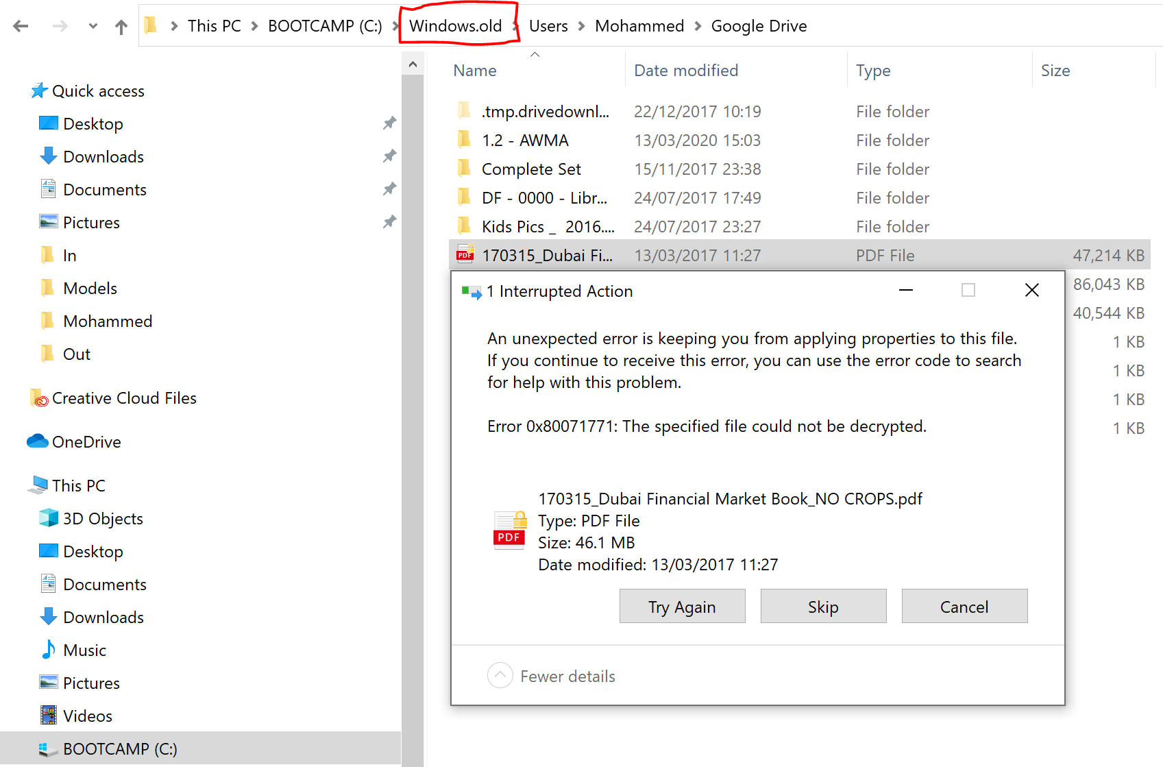 Files locked after windows 10 update 35ad5edd-648c-41e0-923b-505d602e41dd?upload=true.png