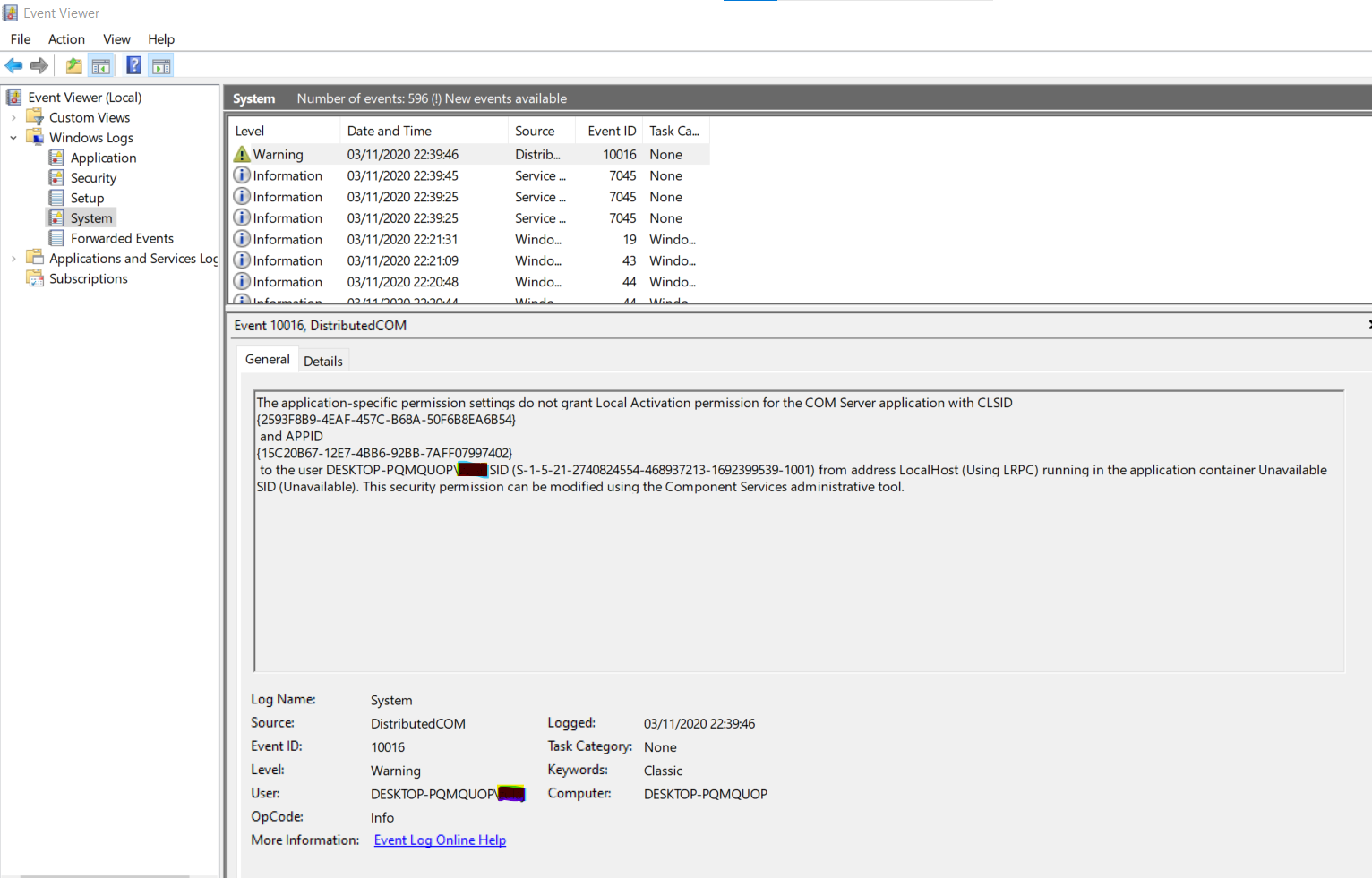 Error in Event log, Event ID 10016 35b5d058-c18a-4495-a65f-022ee0ecae52?upload=true.png