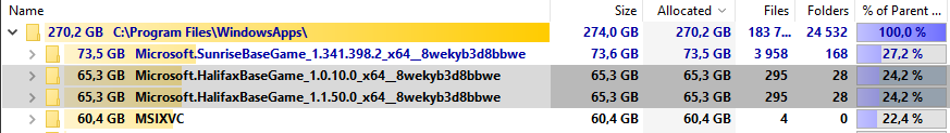 WindowsApps folder has 2 duplicate unusable, undiscoverable 65GB installations of Gears 5 35f0b879-fb99-4e75-a15e-382989e78141?upload=true.png