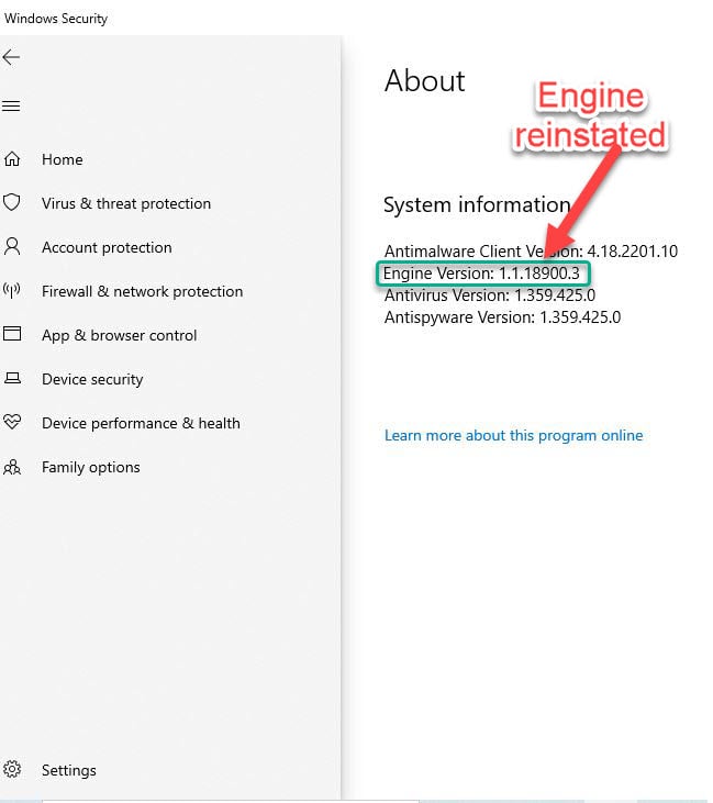 Engine unavailable after security health setup ran 360248d1645257899t-windows-defender-not-updating-engine-unavailable-5about1.jpg