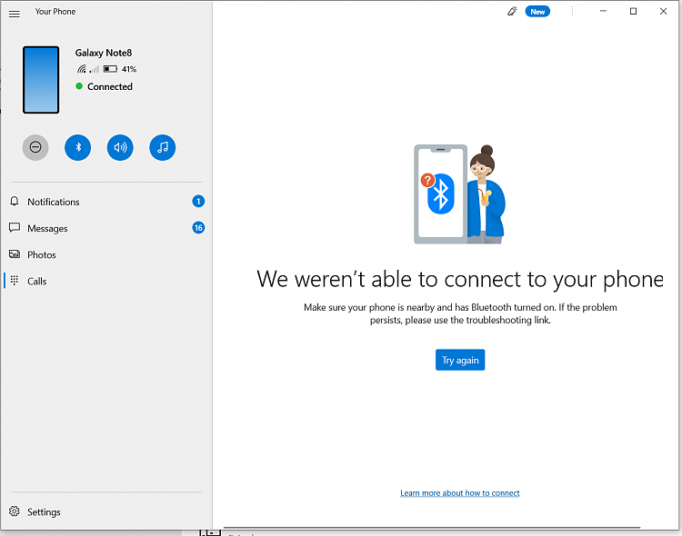 Phone loses connection within seconds. App says it is connected. 360312d1645314653t-your-phone-app-connects-but-does-not-connect-image.png