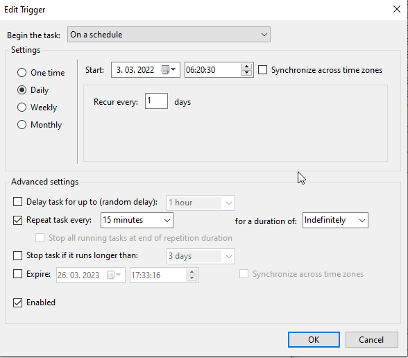 I have been trying to get task scheduler to work on my New Win 10 PC like my Old Win 10 PC... 363068d1648321532t-win-10-task-schedule-not-working-2022-03-26-17_34_01-task-scheduler.png