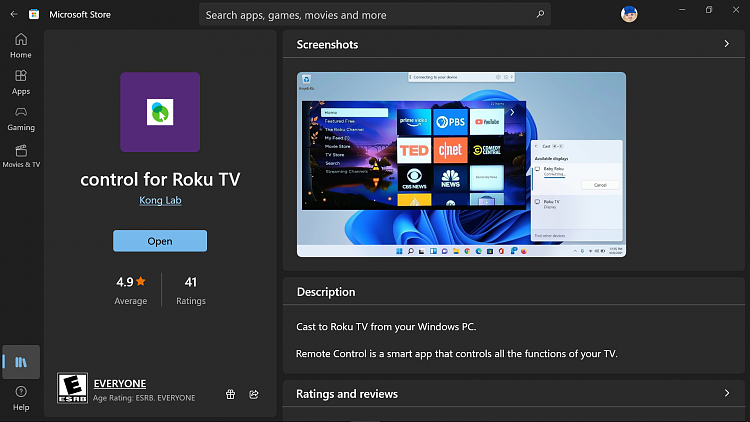 Windows 11 won't screen on Roku TV 363644d1649043072t-control-roku-tv-image.png