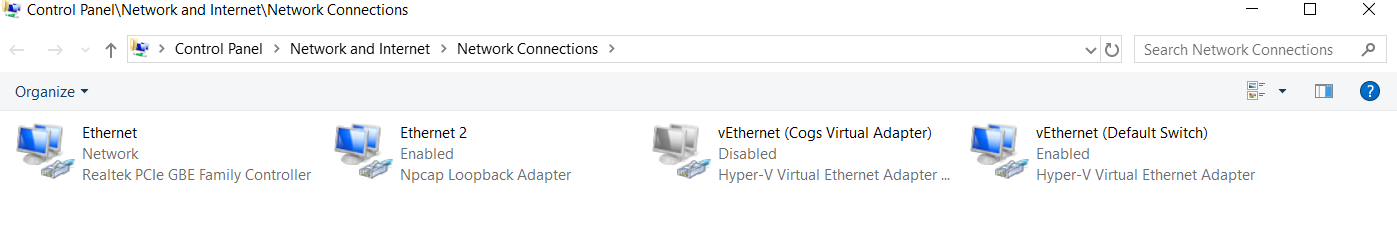 HVsilcs Network Adapter disappearing. 3637e837-1488-4691-a003-3a0f34789ca8?upload=true.png