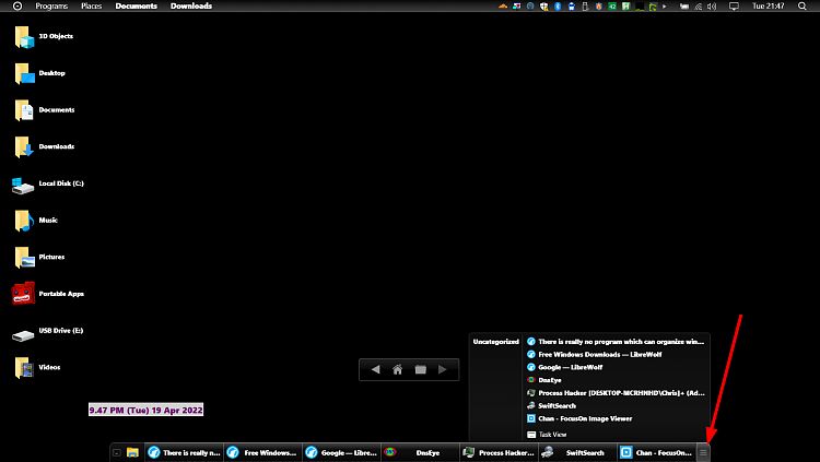Taskbar? Standard programs? Anything? Windows 11 is really not giving me any hopes for the... 364868d1650401893t-there-really-no-program-can-organize-windows-taskbar-cairo.png
