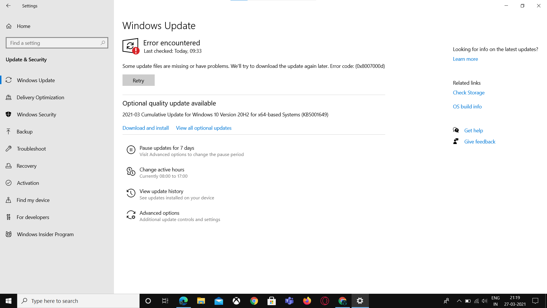 2021-03 Cumulative Update for Windows 10 Version 20H2 for x64-based Systems KB5000802 364b1b49-17ed-444a-9ba0-905d5275b784?upload=true.png