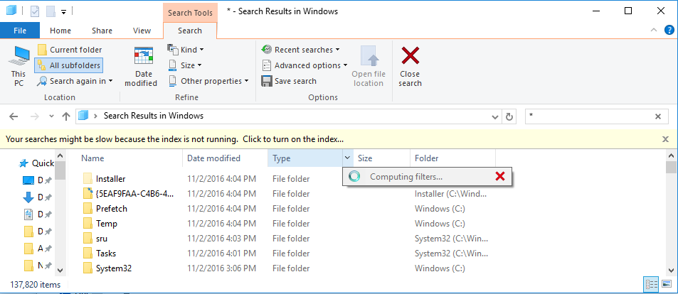 Problem with filtering/searching files with "-" in names. 367fa5a1-00d7-43ee-9268-b7acb31b083d.png