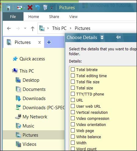 Windows 11 does not remember the window size, width, height, columns that should be... 368854d1655195651t-how-add-width-height-file-explorer-column-suggestions-2.jpg