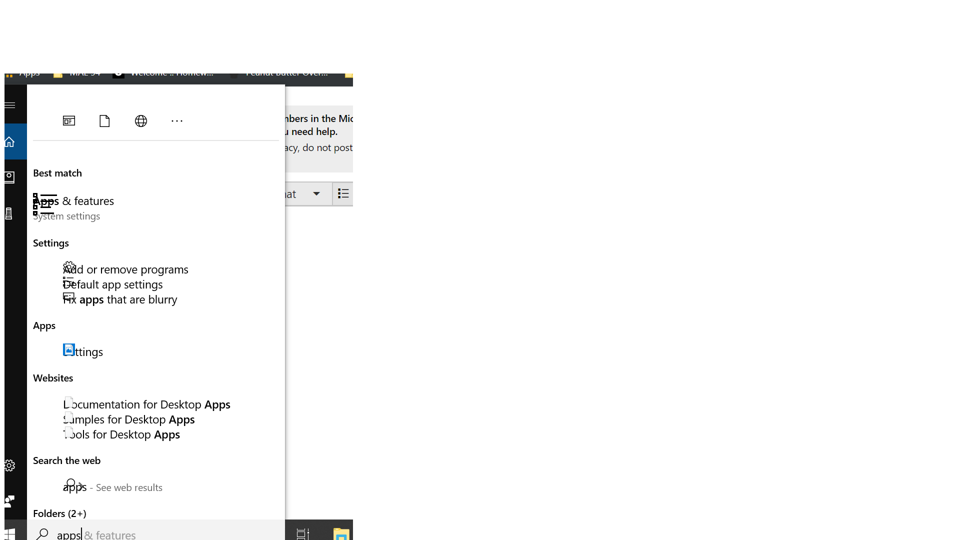 Strange thing on the cortana search bar 36aa3c6e-cc11-430f-a27b-c6dad4b64c05?upload=true.png