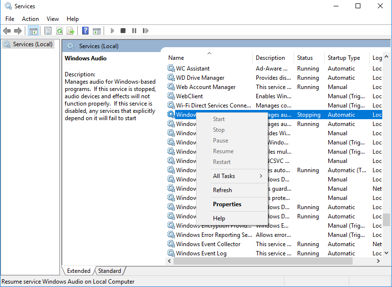 Trouble restarting Windows Audio service 36b35369-a7d7-4595-a260-d26a38a77e49?upload=true.png