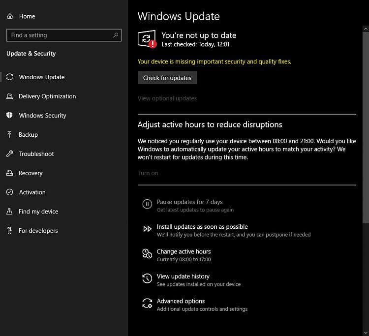 Message: Missing important security and quality fixes 370050d1656589482t-your-device-missing-important-security-quality-fixes-windows-update.jpg