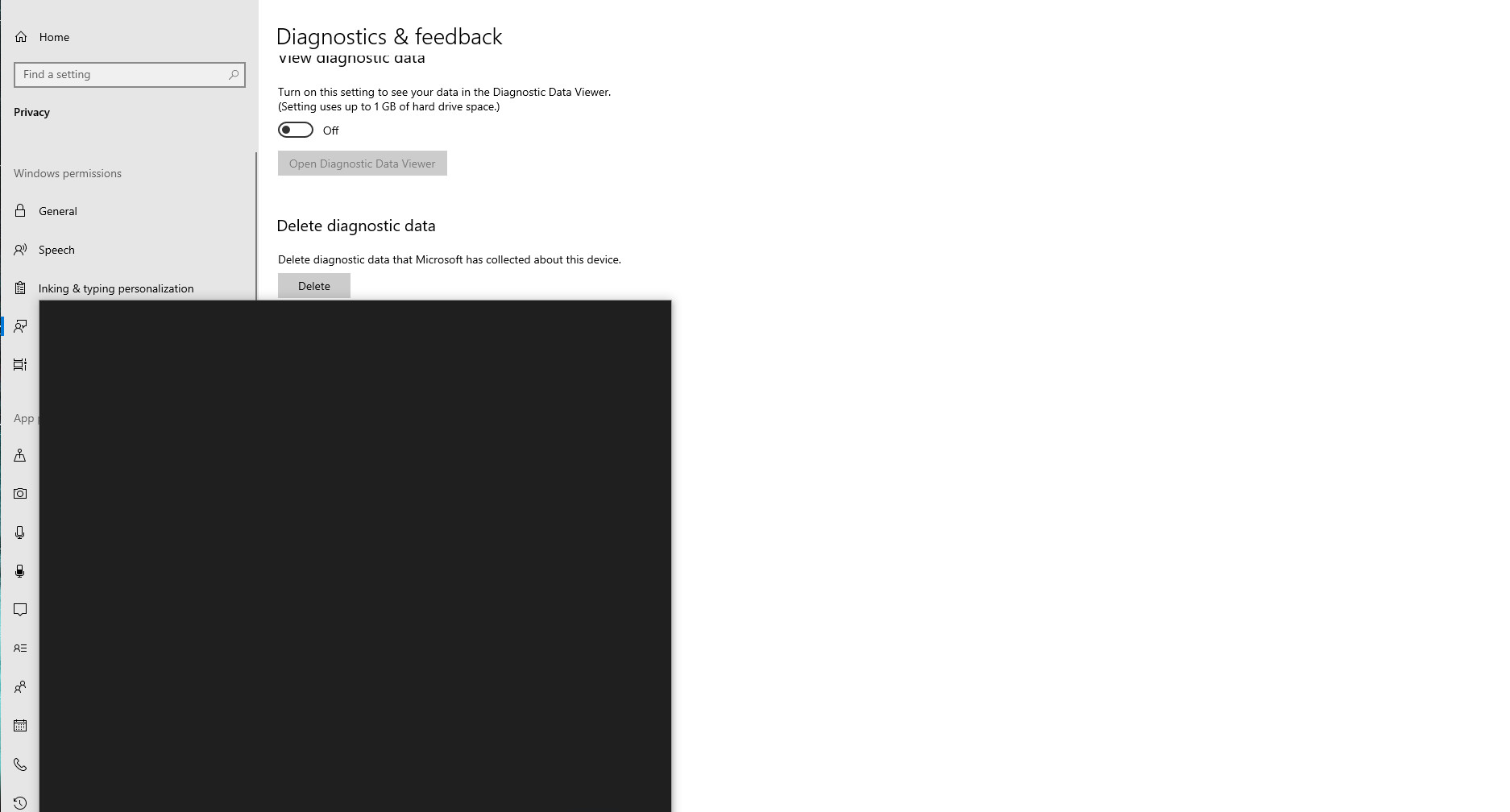 Black search window when I connect to my VM via RDP (Windows 10 1903) 3702c3fd-14f8-4827-aca9-710597f762c1?upload=true.jpg