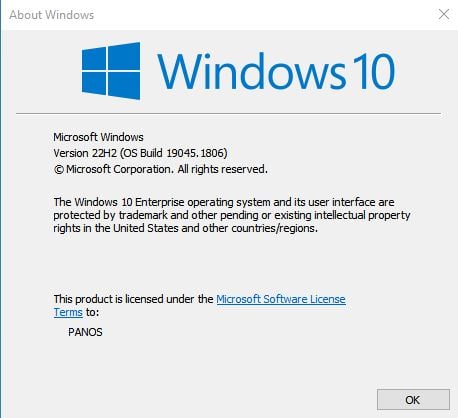 Windows 10 22H2 enablement package not installing on 21H2. 370937d1657663346t-22h2-enablement-package-windows-10-a-22h2-19045.1806.jpg