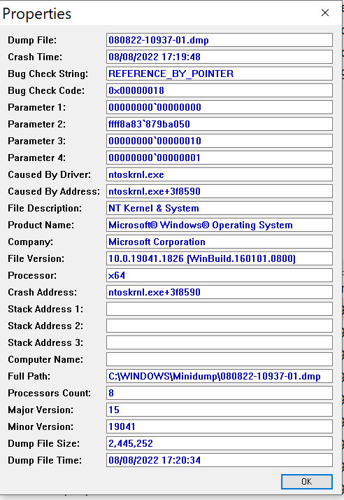 Win 11 OS update problem--crashed laptop problem not resolved original report 17 July no... 372744d1659976059t-dell-laptop-crashing-problems-snip-1.png