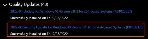 KB5012170 - install error 0x800f0922.Possible solution to the problem. 373559d1660923206t-windows-update-kb5012170-error-0x800f0922-2022-08-19_16-23-07.jpg