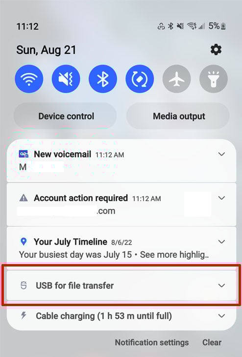 having issues with phone link connecting to my samsung 373722d1661101267t-samsung-phone-a20e-will-not-connect-usb-c-n1c.jpg