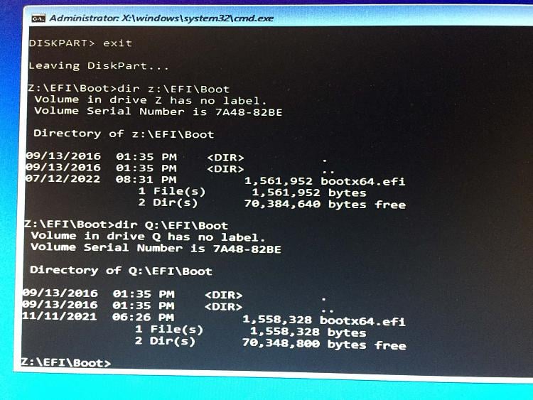 windows 10 pc bootrec /fixmbr not working 374797d1662628138t-duplicate-entries-diskpart-bootrec-fixboot-fixmbr-broken-img_0563.jpg