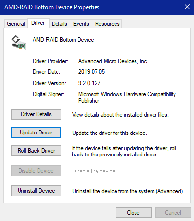 Unable to upgrade to windows 10 build 1903, AMD RAID Driver Error 3756f00a-0435-4c9a-8476-395a4a9973b2?upload=true.png