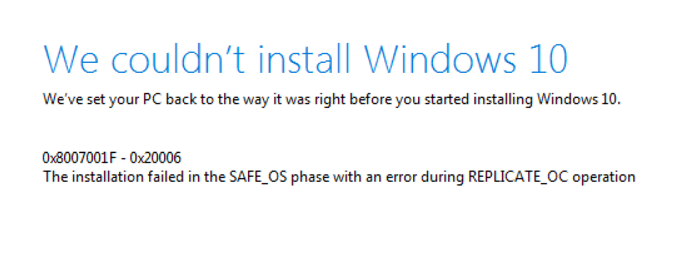 Windows 10 Update keeps failing - "0x8007001F - 0x20006" 377a381f-4639-4ff2-89bb-c75722b08255?upload=true.jpg