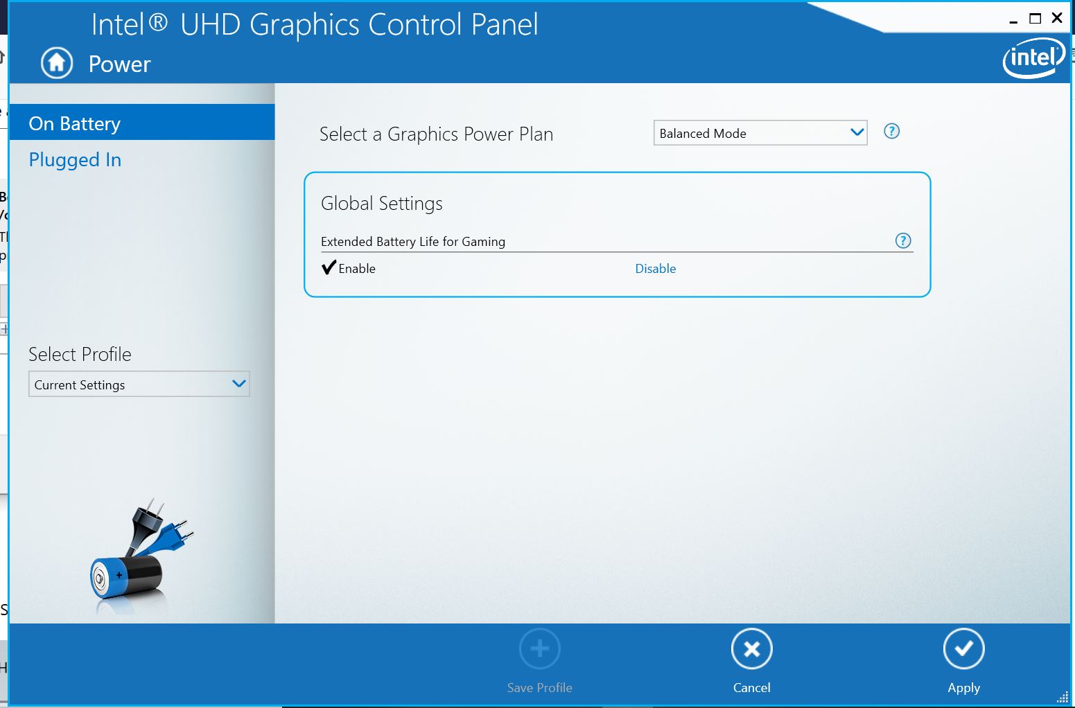 how to disable adaptive brightness on win10 pro 1903 - Answer 377a60d5-db84-491b-8197-1e9d9a0c7b95?upload=true.jpg