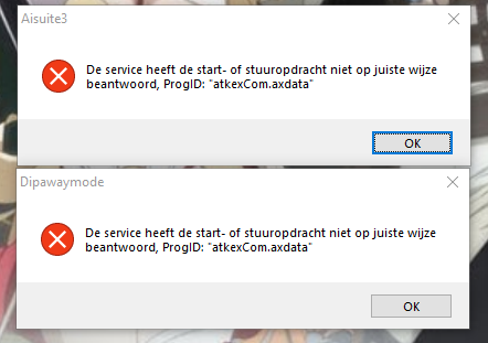 Whenever I start up my new PC I get 2 errors Dipawaymode and Aisuite3 both say "The remote... 377c2da9-0689-46d5-a974-f2529c470164.png