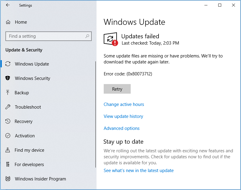 Windows Update does not install the 2018-11 Cumulative Update for Windows 10 Version 1803... 378ff6cf-9248-41e6-9d2c-d8e79836f435?upload=true.png