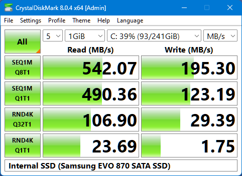 Can I boot and run Windows 10 from SSD connected to USB port that was internally connected... 379333d1668683466t-external-ssd-connected-usb-port-much-slower-than-int-ssd-speed-internal-sata.png