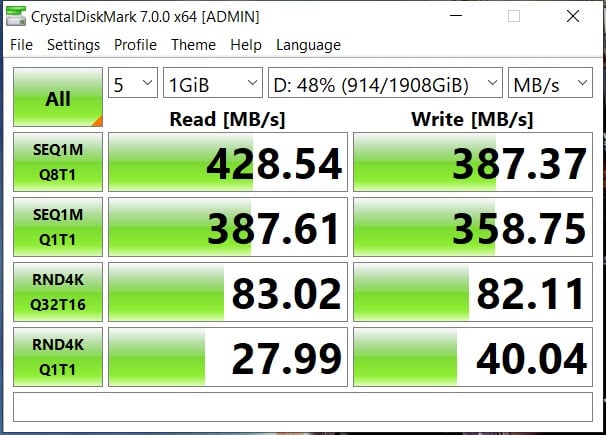 Can I boot and run Windows 10 from SSD connected to USB port that was internally connected... 379355d1668704400t-external-ssd-connected-usb-port-much-slower-than-int-ps1174.jpg