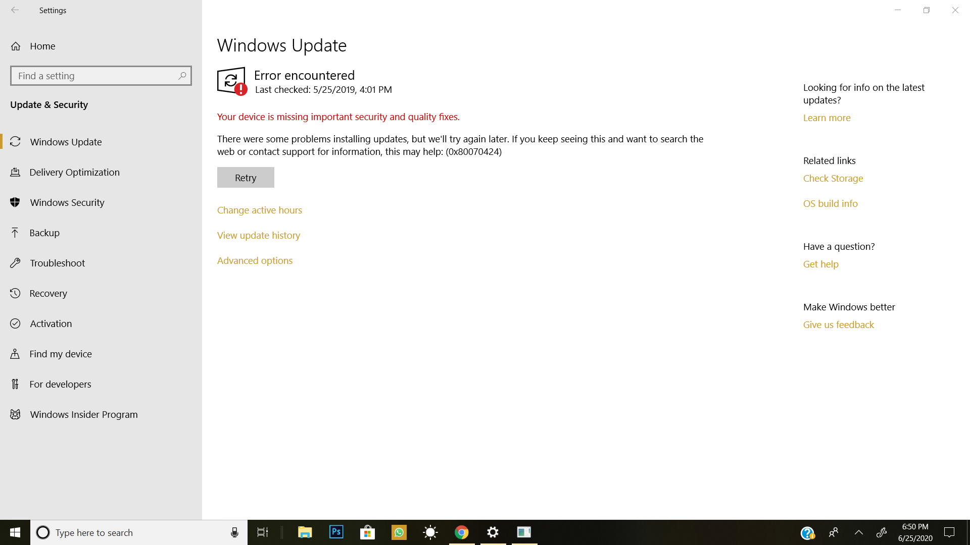unable to install update on my laptop showing error of 08x0070424 37e6d77f-fa1c-435b-82d0-a5f71eca2bbe?upload=true.png