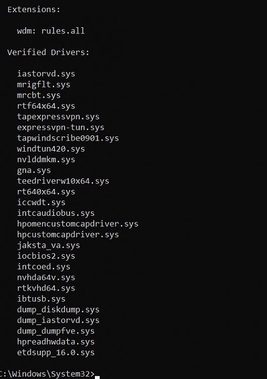 Brand new PC has BSOD 3 times in 24 hours 381071d1670904772t-3-crashes-24-hours-verifier-querysettings-12.12.22-b.jpg