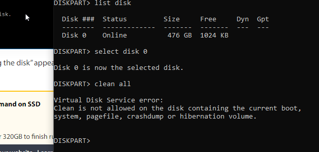 Strange error pops up. 381407d1671360317t-strange-error-effort-wipe-disk-aaa.png