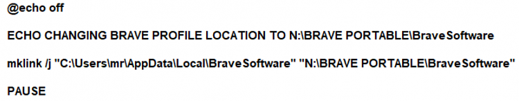 How do I transfer a specific program, e.g., Brave Browser's user profiles, settings, and... 381574d1671580732t-brave-browser-move-profile-location-brave-bat2.png