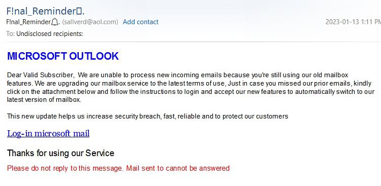 Updates to our terms of use email, scam or legit? 383294d1673633960t-legit-scam-email-look-fake-email..jpg