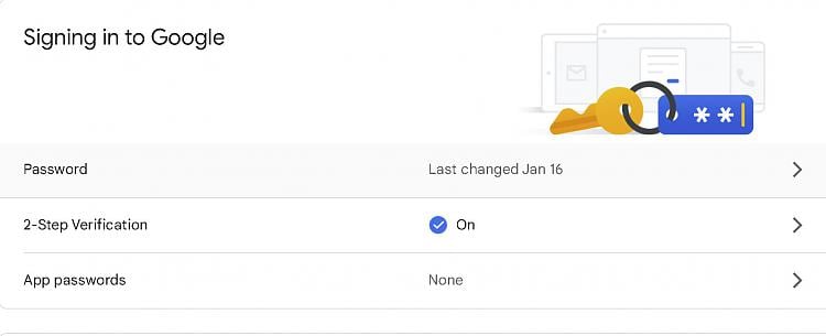 Is there no longer an option to disable or remove Windows Authentication from a PC? 383763d1674147704t-gmail-2fa-authentication-question-1.jpg