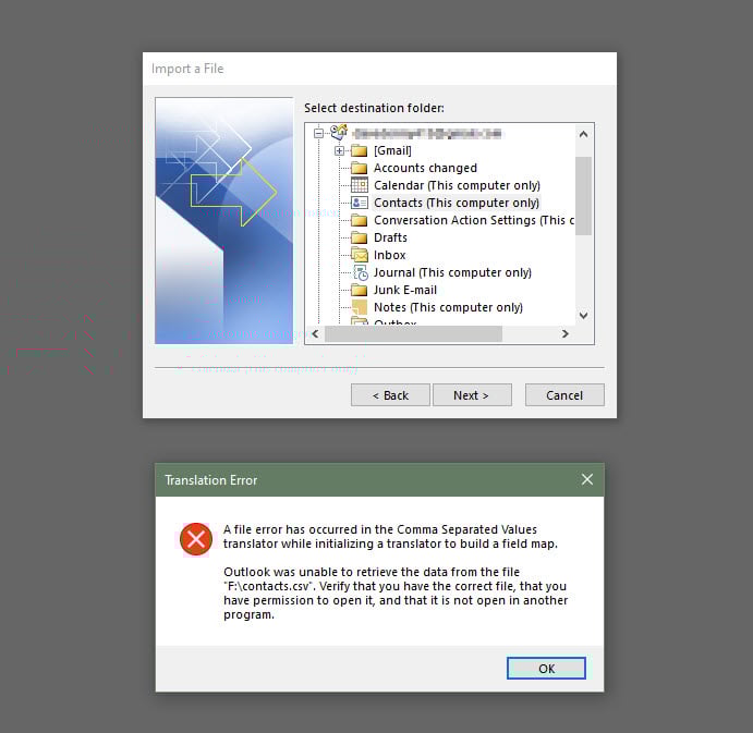 trying to import my android contacts with Outlook on my PC 383906d1674269996t-outlook-2019-cant-import-contacts-android-device-google-2023-01-20_21-33-12.jpg