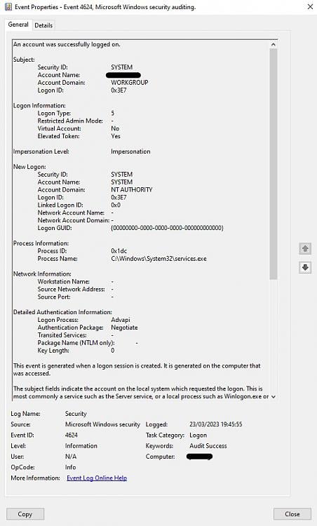 Per Event Viewer ID 4624: 1,600 Logons in 3 Days.  How is this possible? 387934d1679601330t-133-logon-events-id-4624-1-hour-should-i-worried-screenshot-2023-03-23-195459.jpg
