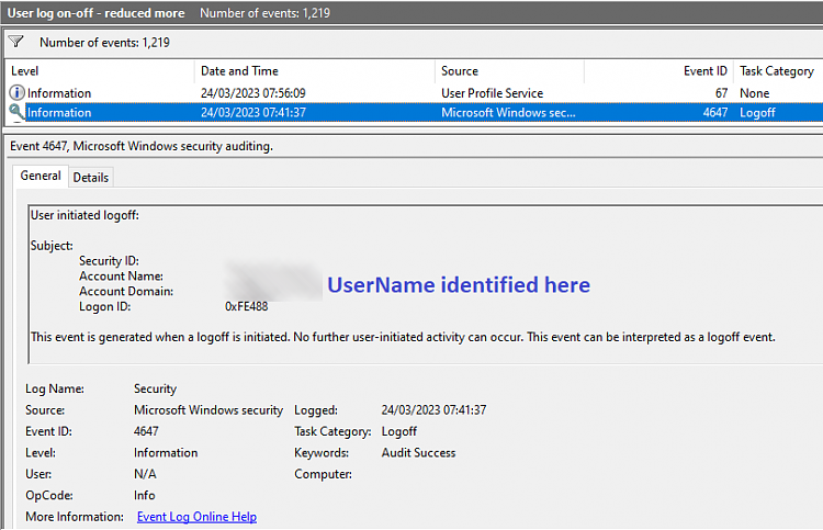Per Event Viewer ID 4624: 1,600 Logons in 3 Days.  How is this possible? 388018d1679761689t-133-logon-events-id-4624-1-hour-should-i-worried-logoff.png