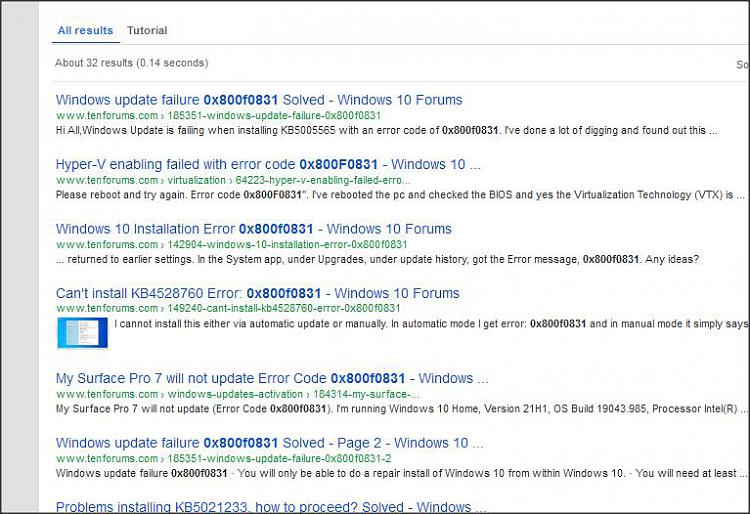 0x800f0831 not installing 390781d1683995667t-2023-05-cumulative-update-kb5026361-update-failure-0x800f0831-1.jpg