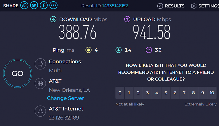 Internet speed test results any browser very slow.  When tested with app, get 10x higher... 393189d1688227927t-testing-internet-speed-speedtest-edge.png