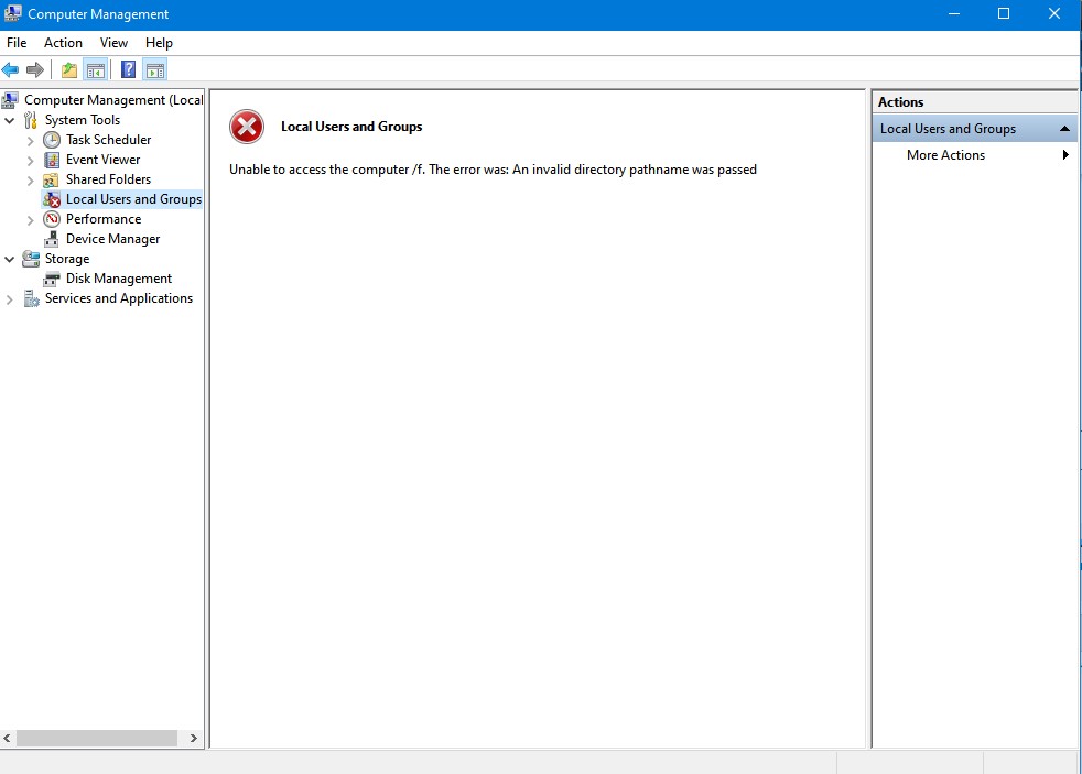 Can't Access Local users and groups. 3933b13e-1044-408d-ad30-a2a857e01bca?upload=true.jpg