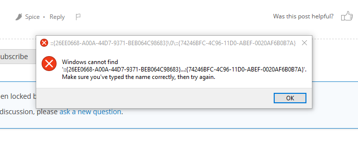shortcut to open 'manage sound devices' in settings? 39503d1625302388t-unable-open-device-manager-shortcuts-windows-10-a-screenshot-2021-07-03-185304.png