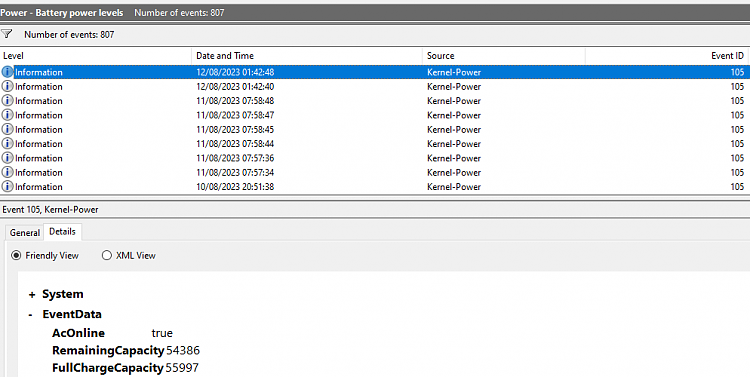 After Windows update and BIOS update fTPM needs reset, battery draining overnight 395237d1691856117t-battery-draining-overnight-battery-levels.png
