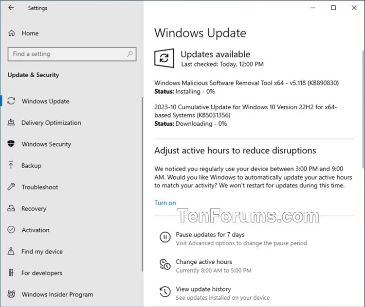 KB5031356 - October 10, 2023—KB5031356 OS Builds 19044.3570 and 19045.3570 - IE Browser... 398844d1696958995t-kb5031356-windows-10-cumulative-update-build-19045-3570-22h2-kb5031356.jpg