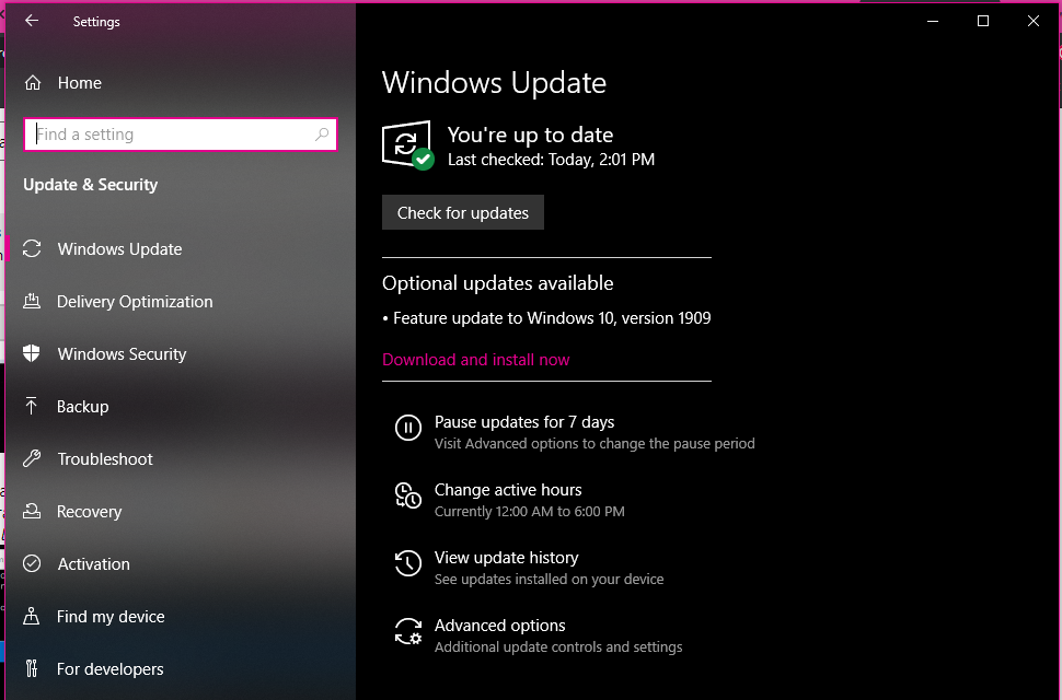 November 1803->1903 failed; Running Windows10UpgradeApp seemed to rollback to Windows 7 API 398f9a88-c9e1-43dd-b209-60a6271c116b?upload=true.png