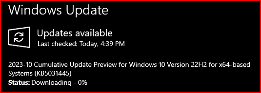 Windows 10 KB5031445 is out with performance fixes 399253d1697586040t-kb5031445-windows-10-insider-release-preview-build-19045-3633-22h2-kb5031445.png