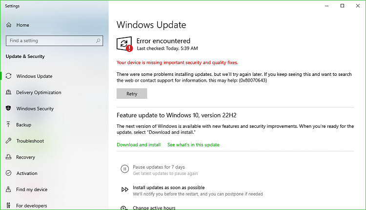 Keys Fail  bad upda e 399352d1697755585t-show-whether-windows-updae-has-failed-not-image.png