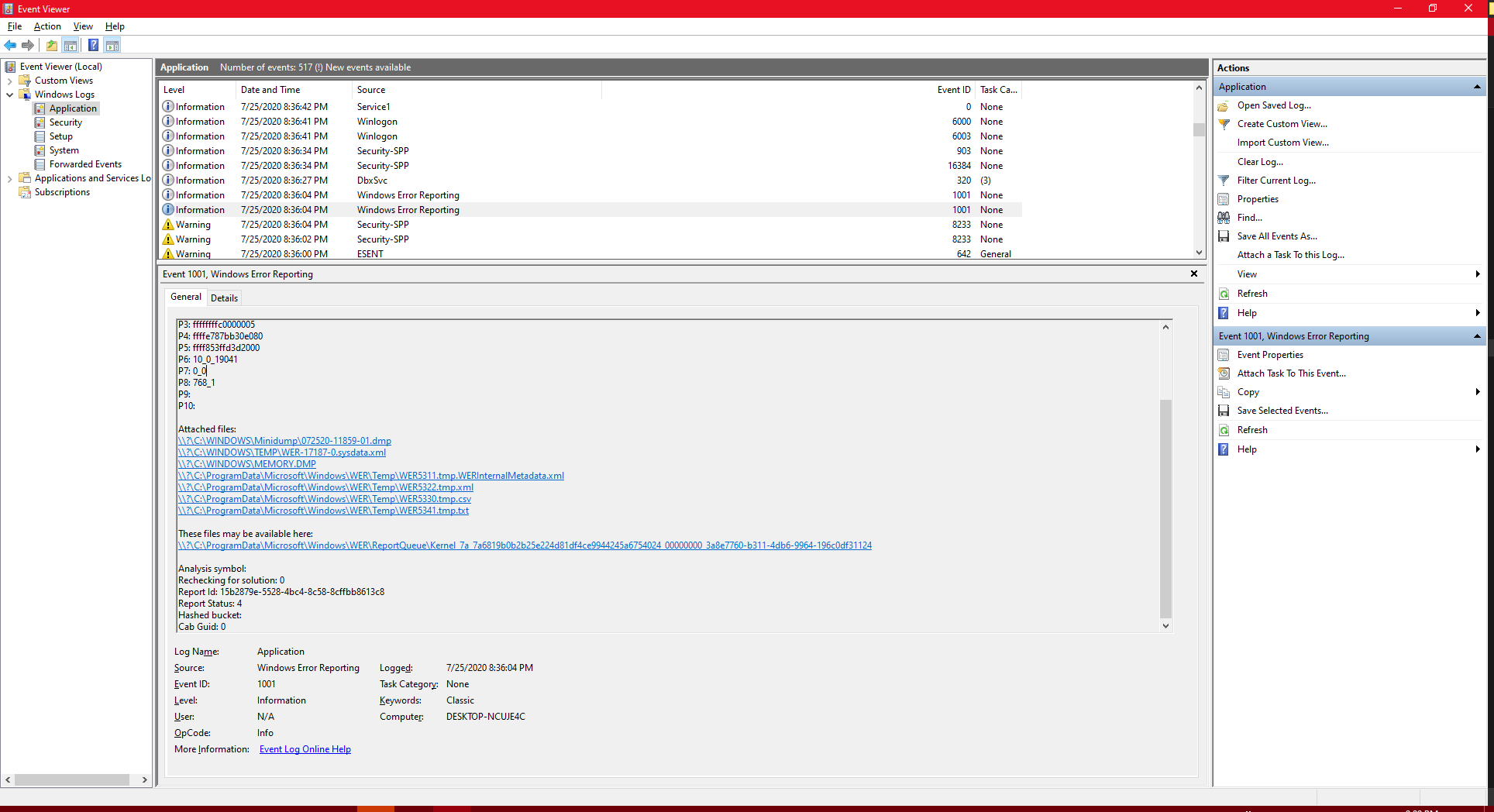 Multiple types of BSOD + Dont understand report of Kernel Data Inpage Error BSOD report in... 39c96007-c32e-457a-b8f8-a47ceb6e0dfc?upload=true.png